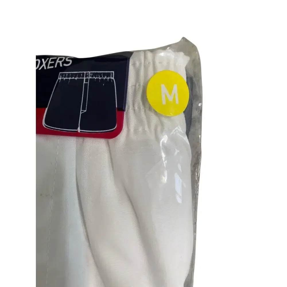 Vintage‎ 2000 Jockey Classic Tapered Boxers Size M White RN 61683 New In Pack